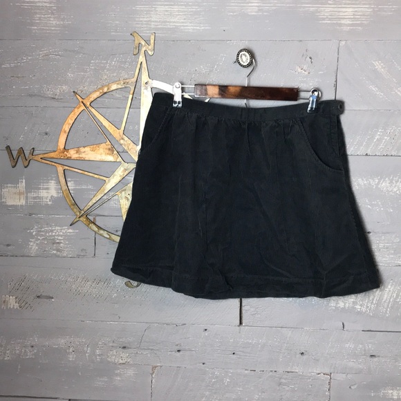 J. Crew navy blue corduroy skirt - Picture 1 of 4